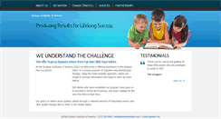 Desktop Screenshot of dyslexiainstitutes.com